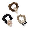 Bowknot Bear Shape Hair Scrunchies Elastic Hair Rope for Girls