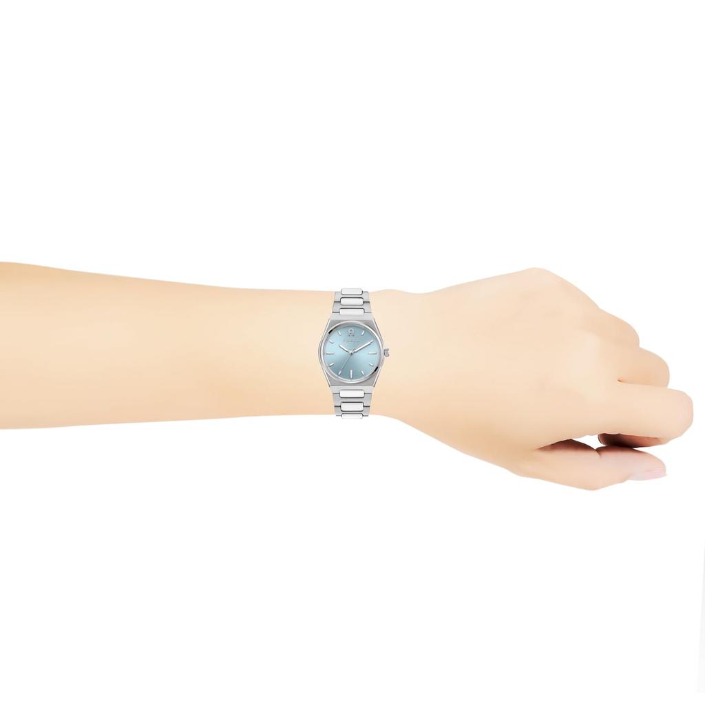 Watch FURLA TEMPO MINI Tempo Mini Blue Dial Stainless Steel Quartz Watch Jewelry Accessory WW00020009L1 Silver [Furla] 28.5MM Women's [Item]
