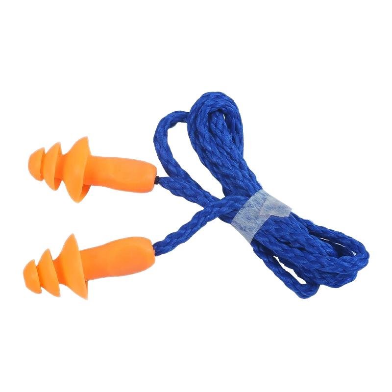 Professional  Noise Cancelling Reduction Waterproof Quiet Ear Plugs Hearing Protection Sleeping Silicone Earplugs