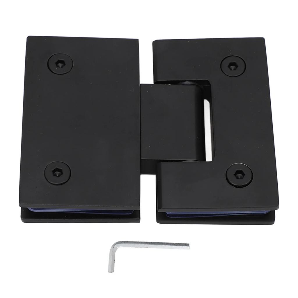 180 Grad Edelstahl Schwerlast Glastürscharniere Glasduschtürscharniere für 5/16-1/2 Zoll 8mm-12mm Dicke Rahmenlose Türen