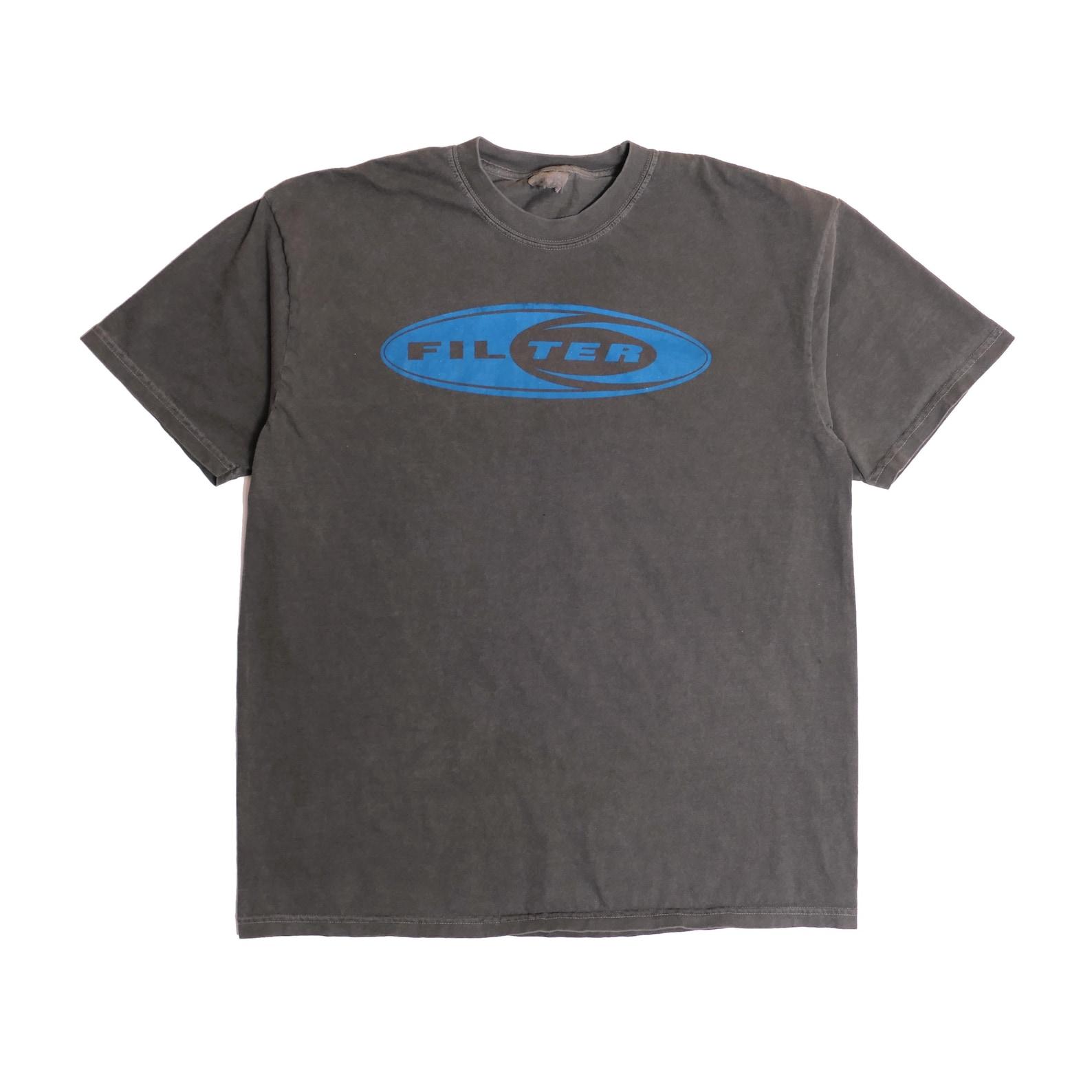 Filter Band Heavyweight Faded Tee Alternative Rock n Roll Grunge Heavy Metal Punk Cable Guy Soundtrack Short Bus Pop Band Tour - XL 2XL