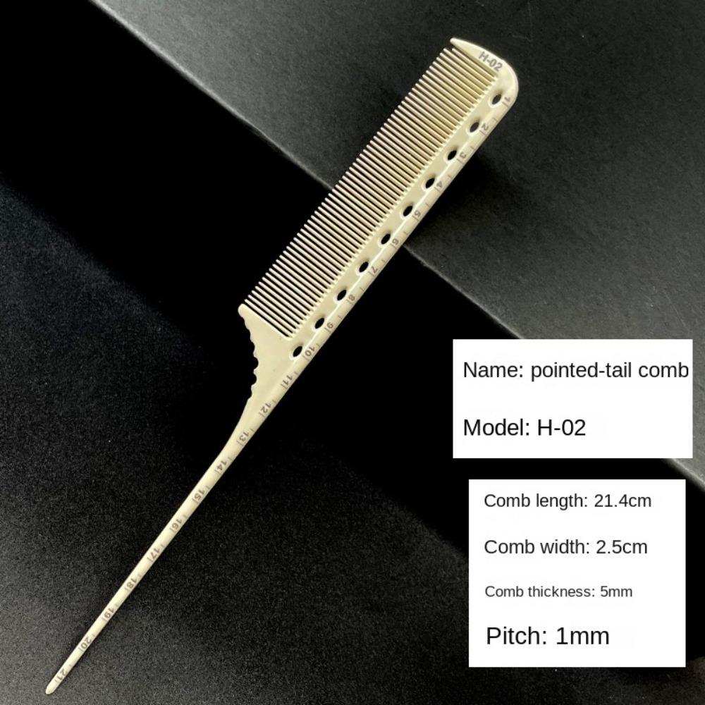 Professional Hair Cutting Comb Anti-static Salon Hairdressing Comb Laser Scale Hair Comb