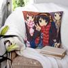 The Melancholy Of Haruhi Suzumiya Anime Square Pillowcase Cushion Cover Pillow Case Throw Pillow Cover for Home Bedroom Car