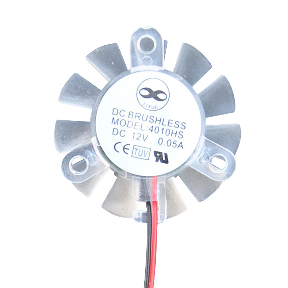 

36MM Diameter DC12V 4010 Oily Computer Cooling Small Fan with XH2.0 Interface Cable Length 9cm Radiator Silent Fan