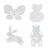 4x Animal Stencils Painting Template Set Crafting for Birthday Party Floor Home Decor