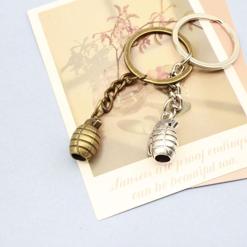 Hot-Selling Jewelry Grenade Keychain Pendant