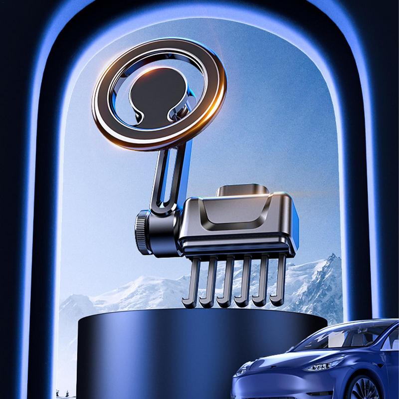 Cell Phone Holder Vent Mount Automobile Cradles Bracket 360 Rotation Vent Magnetic Phone Mount Supplies For Auto Accessories