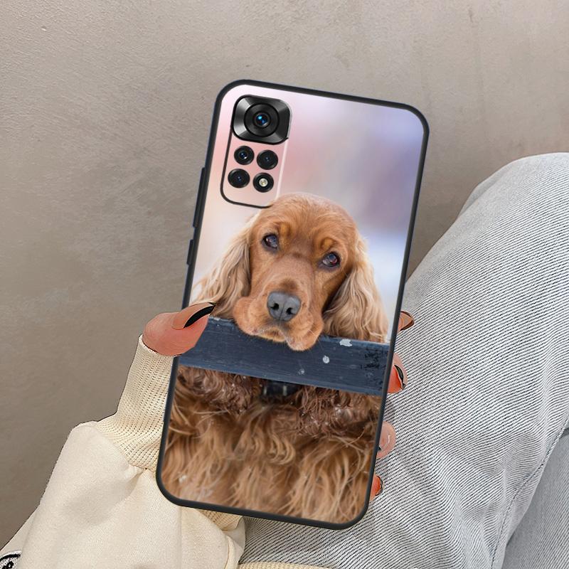 Cocker Spaniel Dog For Xiaomi Redmi Note 13 9 10 11 12 14 15 Pro Plus Case Cover For Redmi 14C 10C 12C 13C 15C