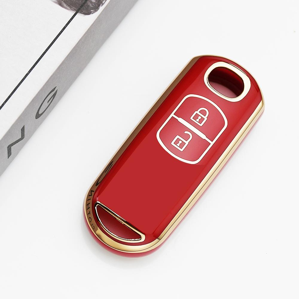 Tpu Car Key Case Cover 2 Buttons For Mazda 2 3 6 Atenza Axela Demio Cx-5 Cx5 Cx-3 Cx7 Cx-9 Cx30 Sell Fob Holder Keyless