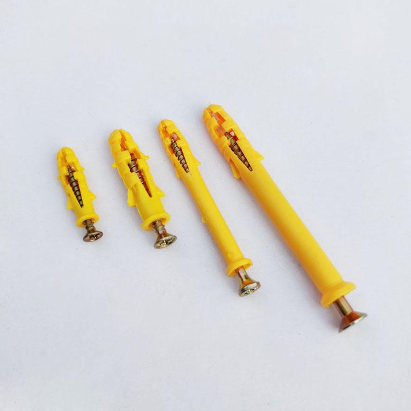 Nylon Expansion Plug and Screw Anchor Set