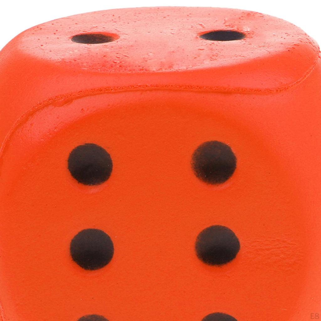 Kostki Kropkowane 4cm Zabawki Edukacyjne dla Dzieci 6-ścienne do Domowych Gier Żółte