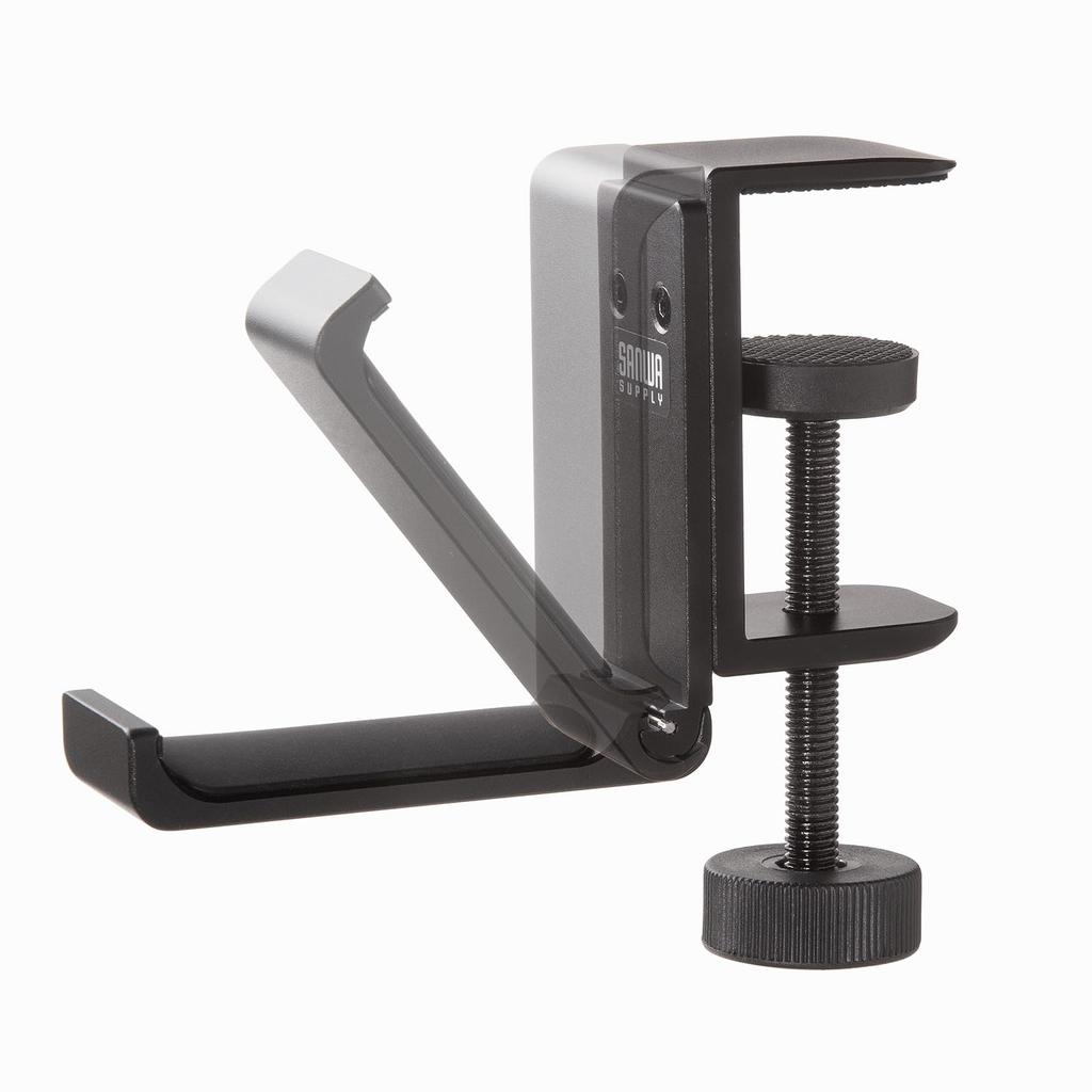 SANWA SUPPLY Folding Bag Hanger PDA-STN86BK