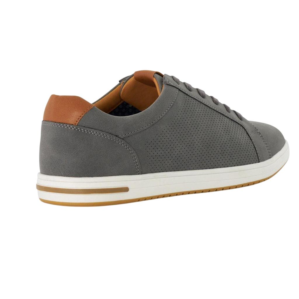 Dune London Mens Tezzy Canvas Low Cut Trainers