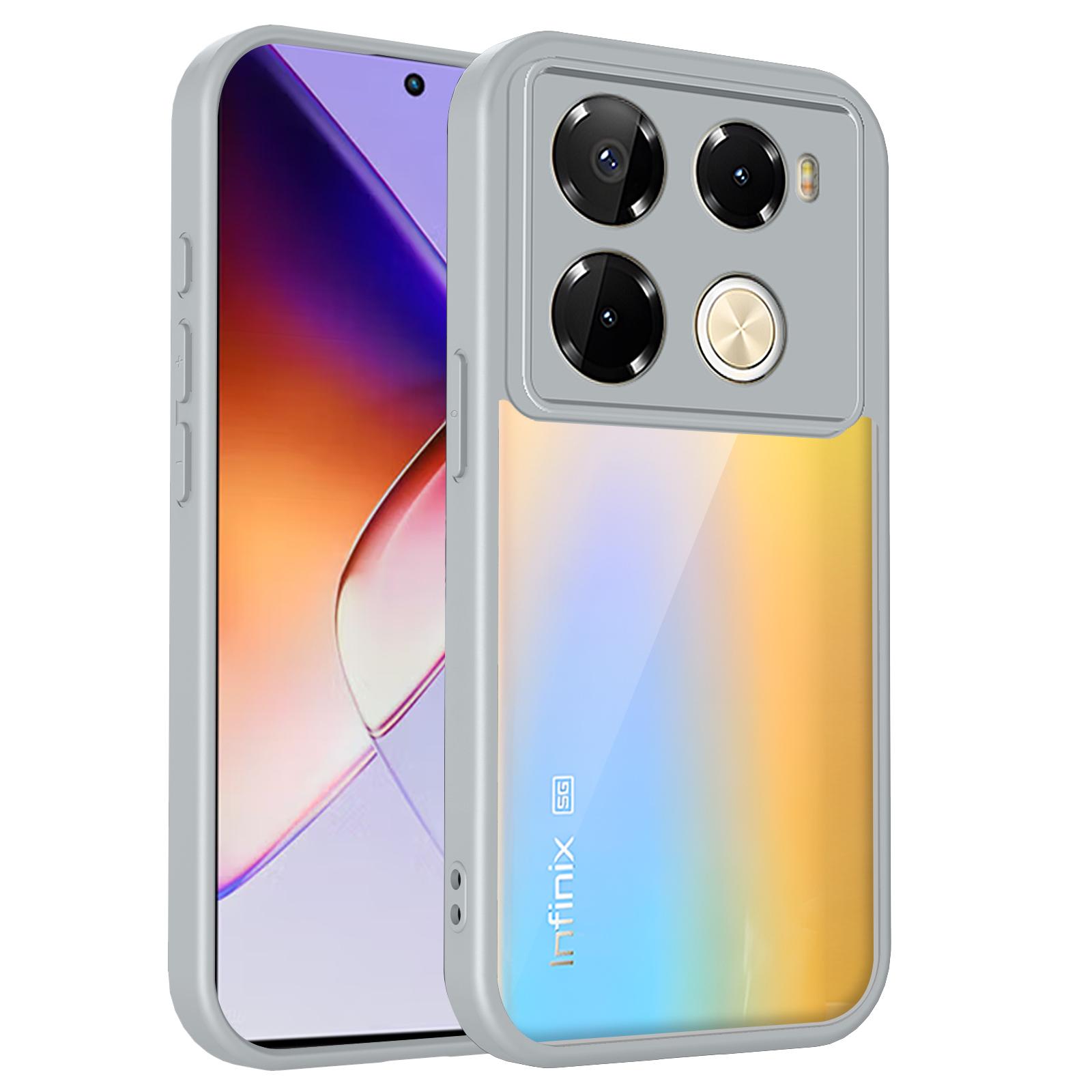 

For Infinix Note 40 Case Infinix Note 40 Pro Phone Case Infinix Note40 Pro+ Cover Air Cushion Bumper Clear Matte Back Cover Hard Infinix Note 40 Pro