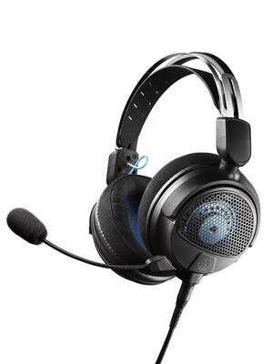 Casque stéréo de jeu Audio Technica BK 4 pôles Mini ATH-GDL3 ATH-GDL3/Type ouvert/PC/PS4/PS5/Switch/Xbox One/Microphone amovible/Prise 3,5 mm/