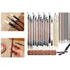 24Pcs Calligraphy Brush Pen Chinese Painting Brush Antithetical Couplet Writing Brush for Beginner Artist Adult Kid