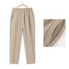 Women's Elastic Waist Casual Embroidered Trousers for Mature Ladies