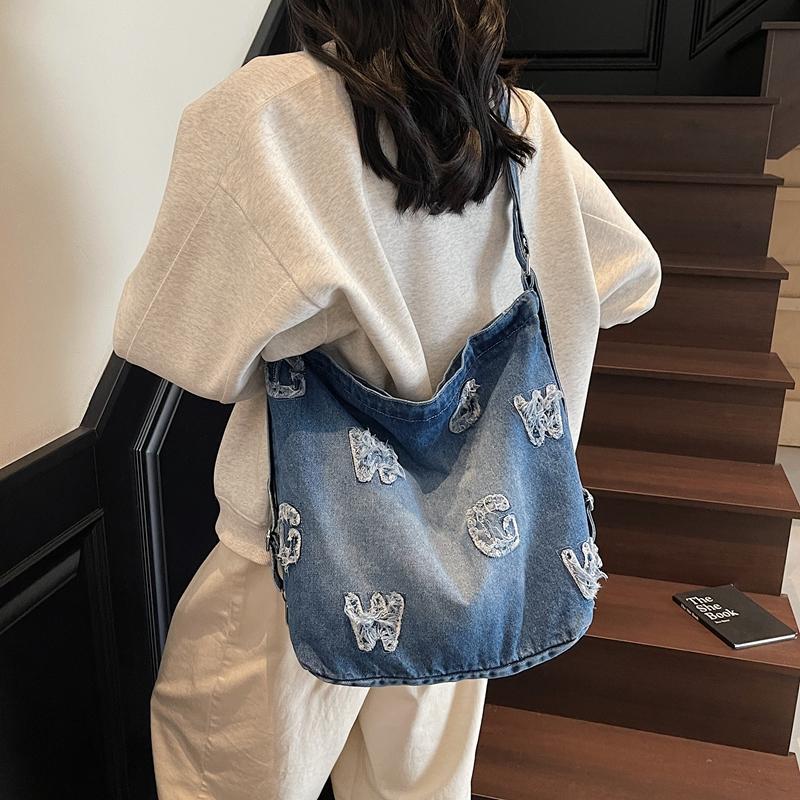 Denim Bag Women's Backpack Multifunctional Crossbody Bag