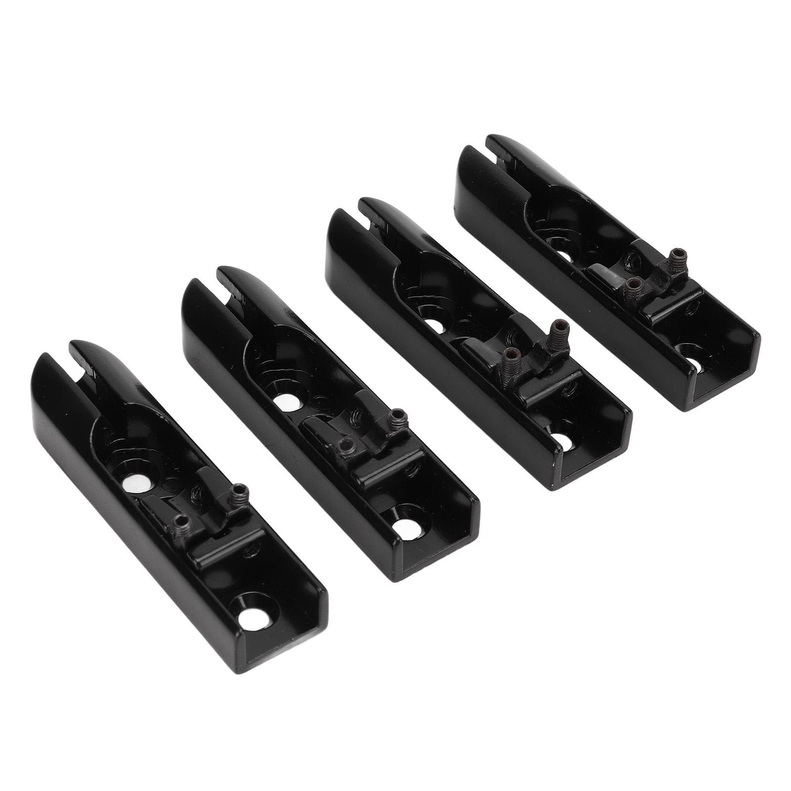 

Electric Bass Bridge Metal Wear Resistant Textured Individual 4 String Electric Bass Guitar Bridge чёрный