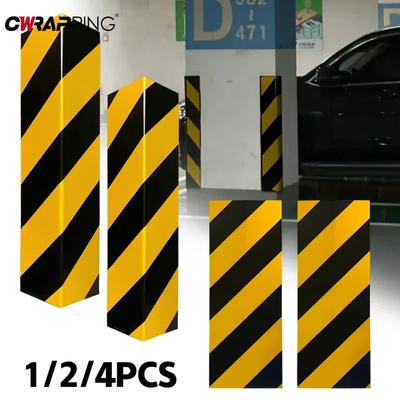 Car Foam Anti-collision Device Reverse Garage Corner Stripes Reflective Protector Buffer Parking Lot Anti-scratch Accessories