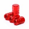 Universal Aluminum Valve Stem Caps 4Pcs Waterproof Dustproof Wheel Hub Covers for Car Motorcycle Truck Accessories Stem Caps1