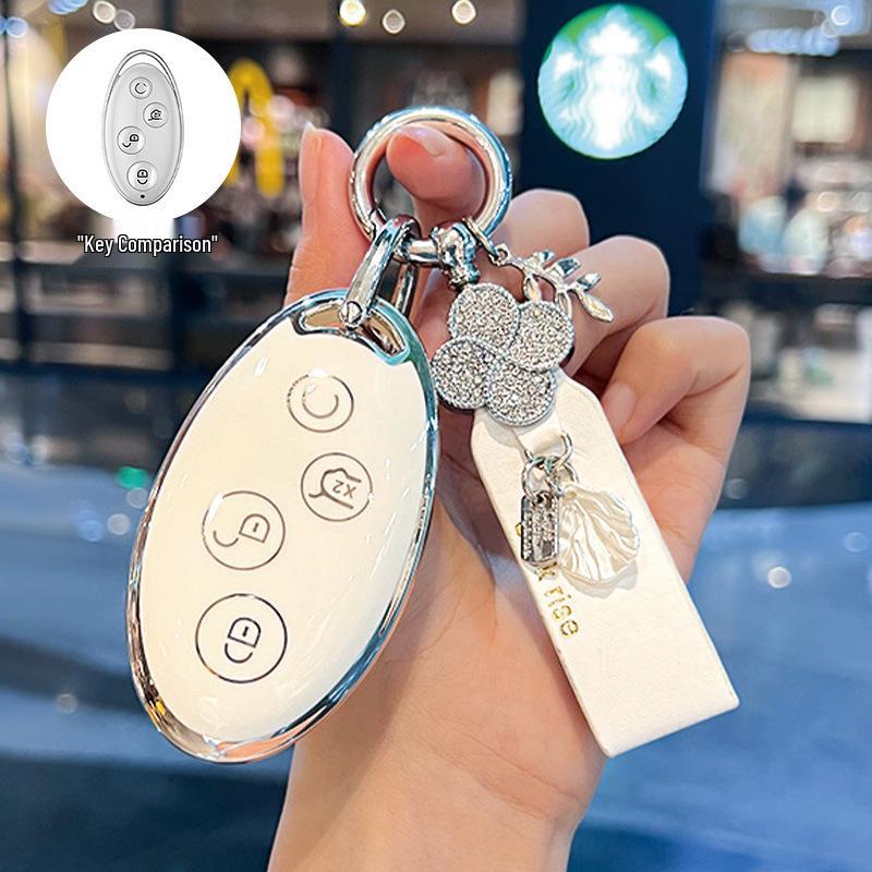 BYD Song Max/Yuan/Qin Pro/EV360/S7 Klasický kryt klíče od auta s přezkou.