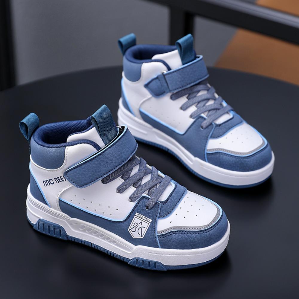 Children Sneaker Boys Shoes Skateboard Kids Casual Shoes Autumn Sports Tennis High Top Sneaker Girls High Top Outdoor Walking