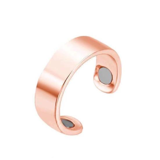 Magnetic Ring Adjustable Magnetic Open Design Reduce And Improve Finger Ring Therapy Ring Sleep Quality