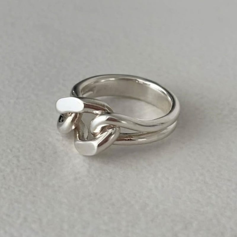 moire_ Anchor chain ring