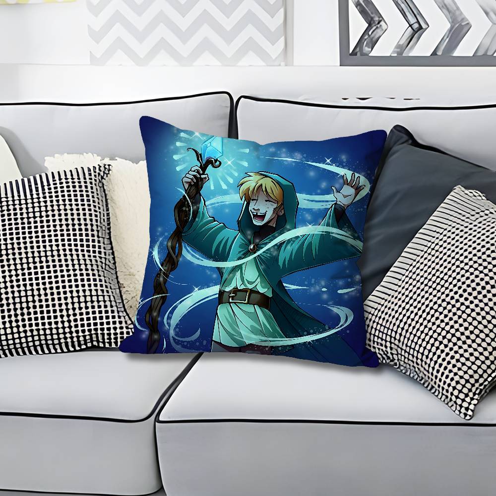 The EEltingville CClub Anime Celebrity Merchandise AllMatch Printed Pillow Case Sofa Car Office Room Decoration Protector