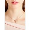 J.ESTINA Herbo Tennis Drop Necklace – Modern Elegance with a Sparkling Drop Pendant