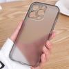 Frosted Tempered Glass Soft Edge Case for iPhone 16/17 Pro Max
