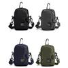 Multifunctional Men Nylon Pouch Waist Bag Waterproof Casual Men Shoulder Bag Sling Small Bag