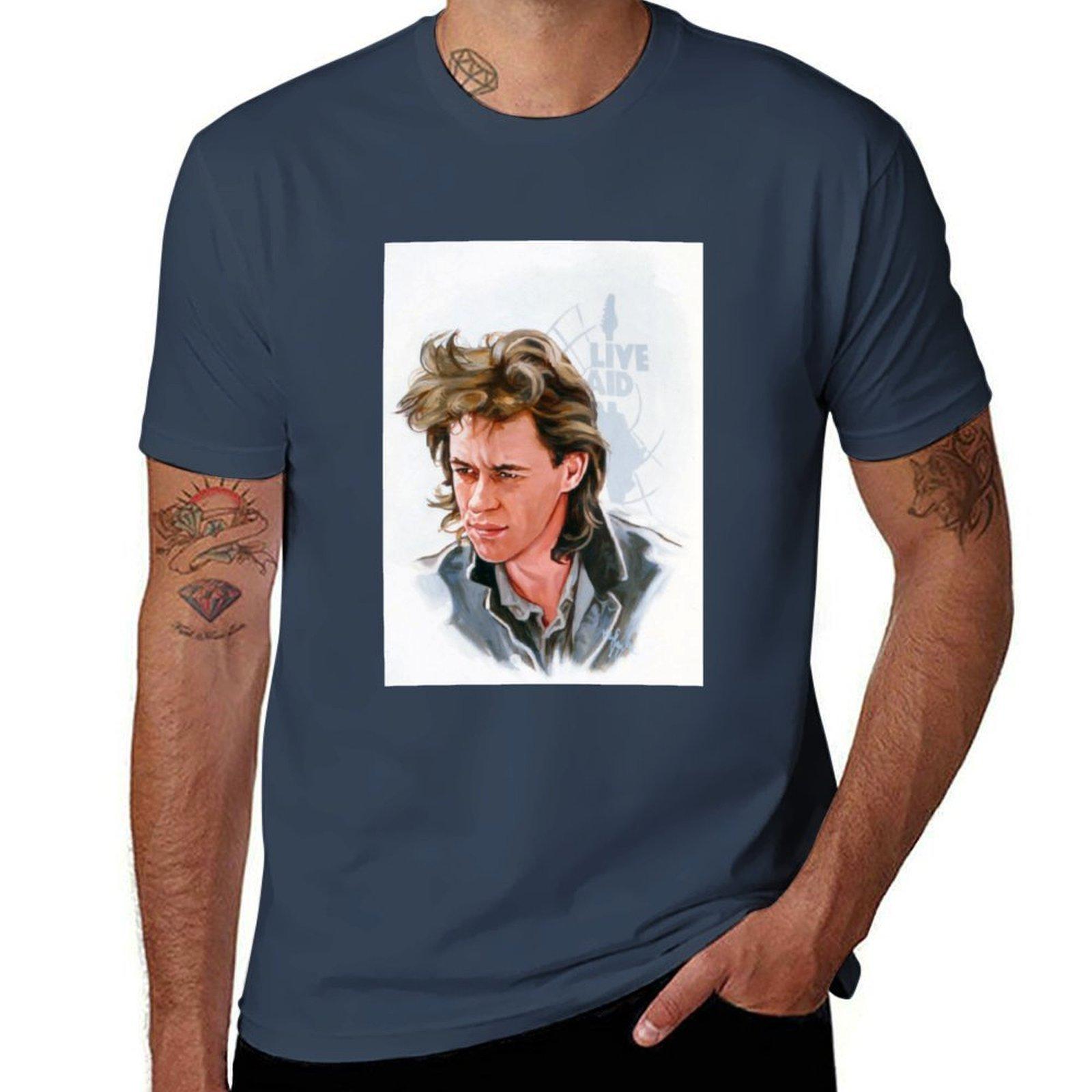 Bob Geldof TShirt Basic Comfort Fit TShirt for Men S