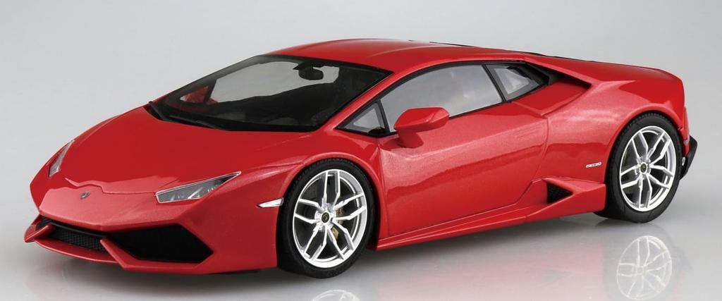 Aoshima Bunka Kyozai Model Series 2014 Lamborghini Huracan Red Painted Plastic Model Kit Co., Ltd. (AOSHIMA) 1/24 Pre-painted 04-C