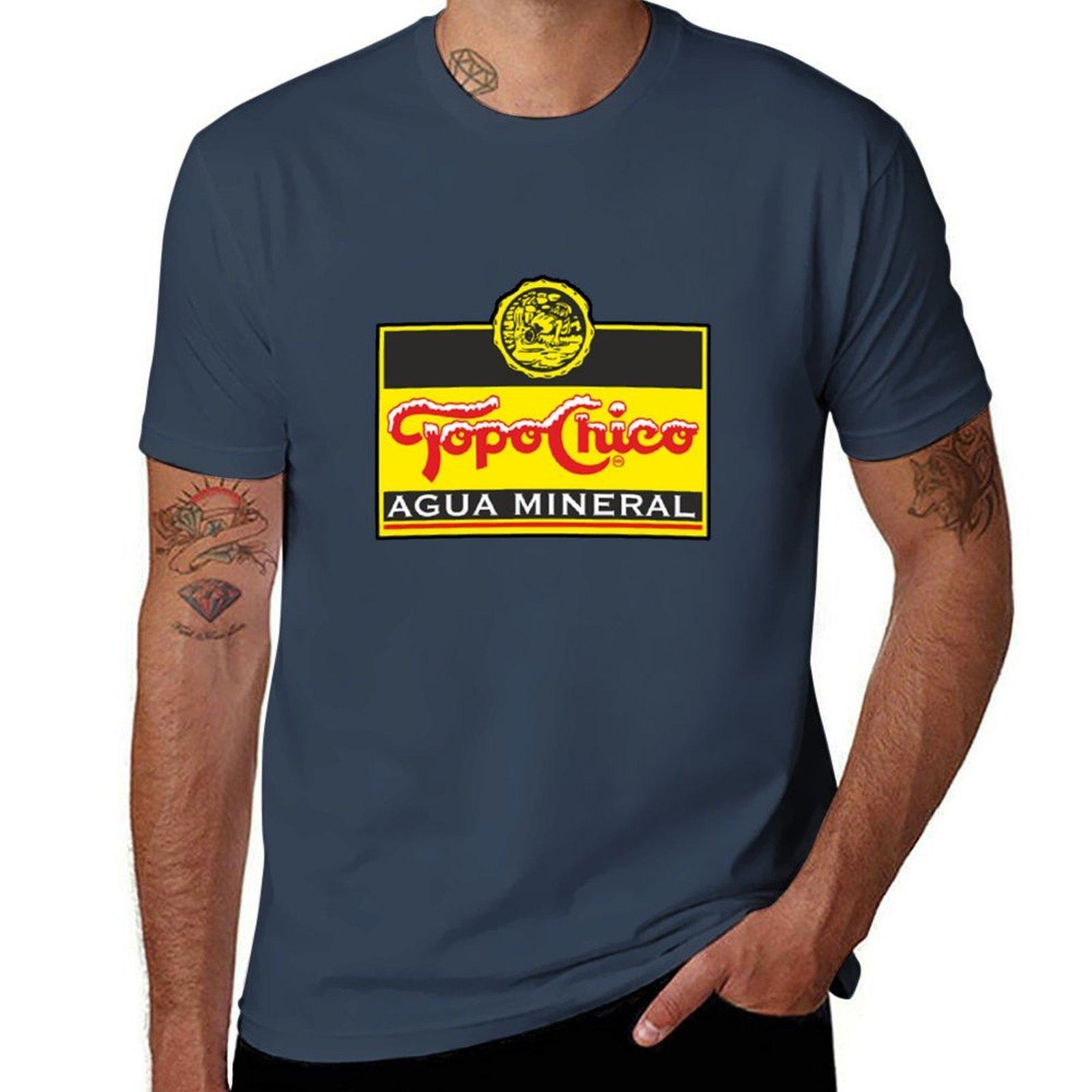 topo chico lover TShirt Basic Solid Color Casual Tee Shirt S