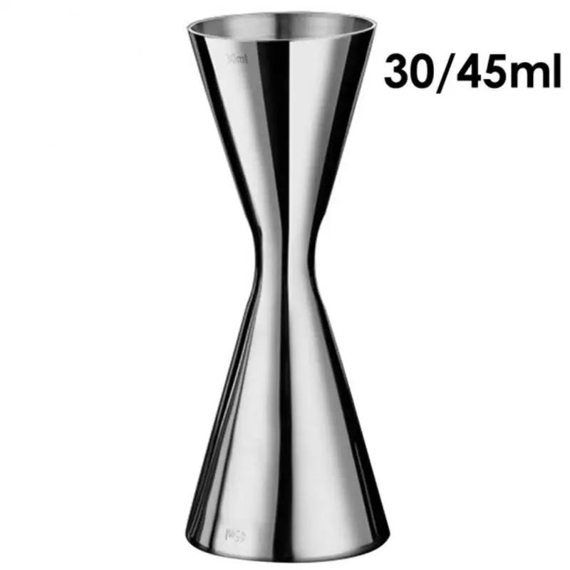 

30/45ml 30/60ml Cocktail Wine Shaker Measure Cup Stainless Steel Double Shot Drink Spirit Measure Jigger Kitchen Supplies
