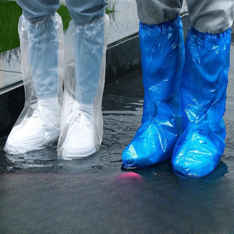 Disposable Waterproof Non-Slip Rain Shoe Covers 2 Count
