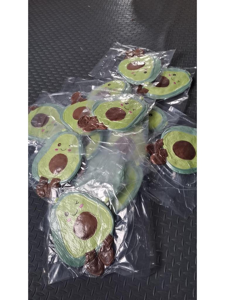 Adorable Avocado Plush Pillow: Soft, Skin-Friendly Cushion with Smiling Expression - Perfect Gift for Men and Women