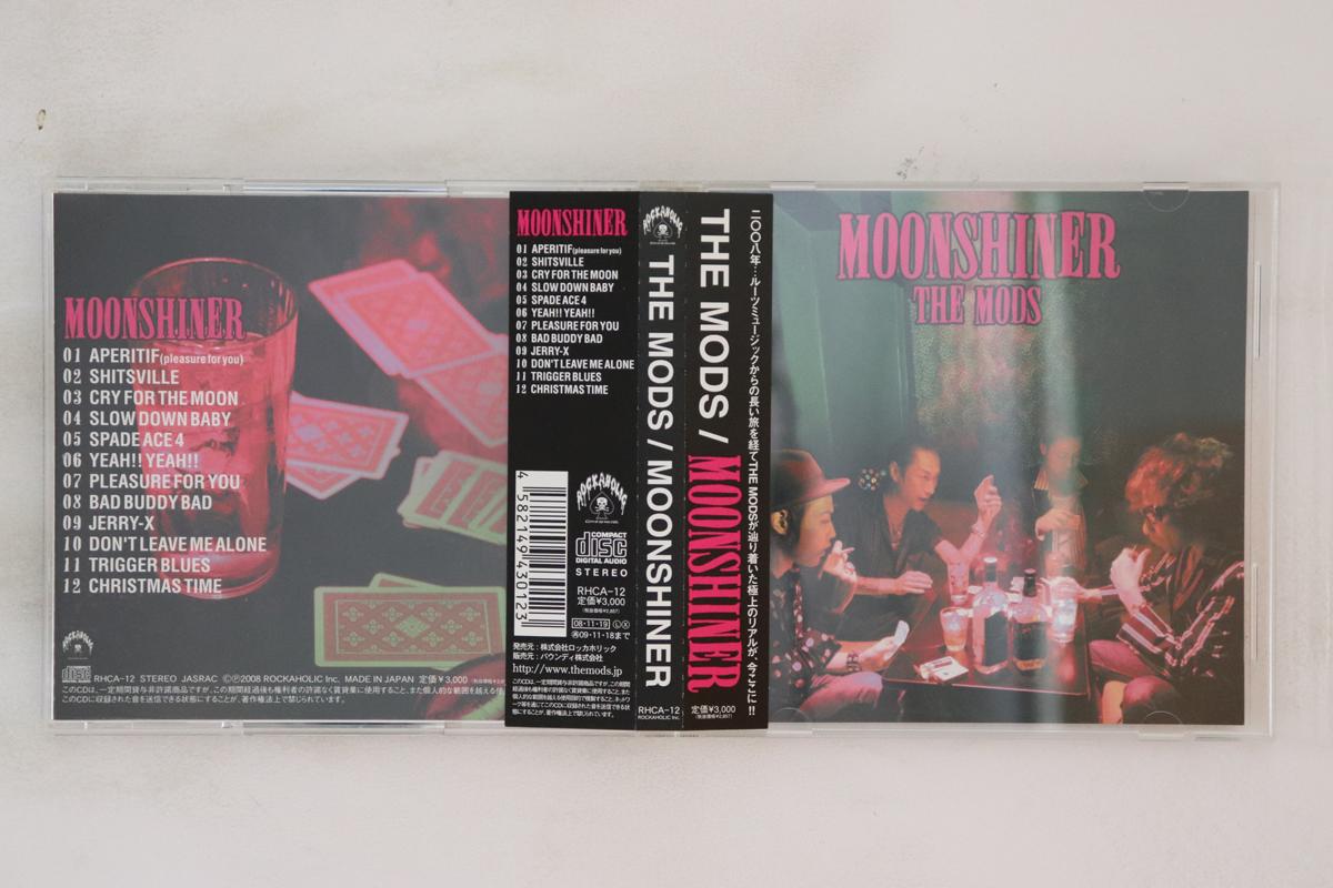 

CD MODS - Moonshiner RHCA12 Rockaholic Reco 2008 Japan Obi Japanese Pop/Rock Used