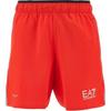 EA7 Letter And Number Print Mid-Rise Straight Leg Casual Shorts Men Shorts Red 8NPS07-PN6TZ-1451