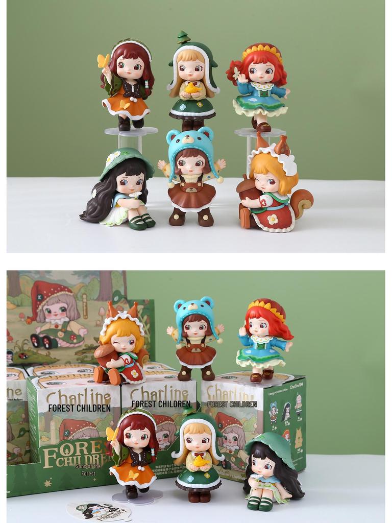Xia Lin Forest Son Blind Box: Creative Desktop & Car Ornament Series