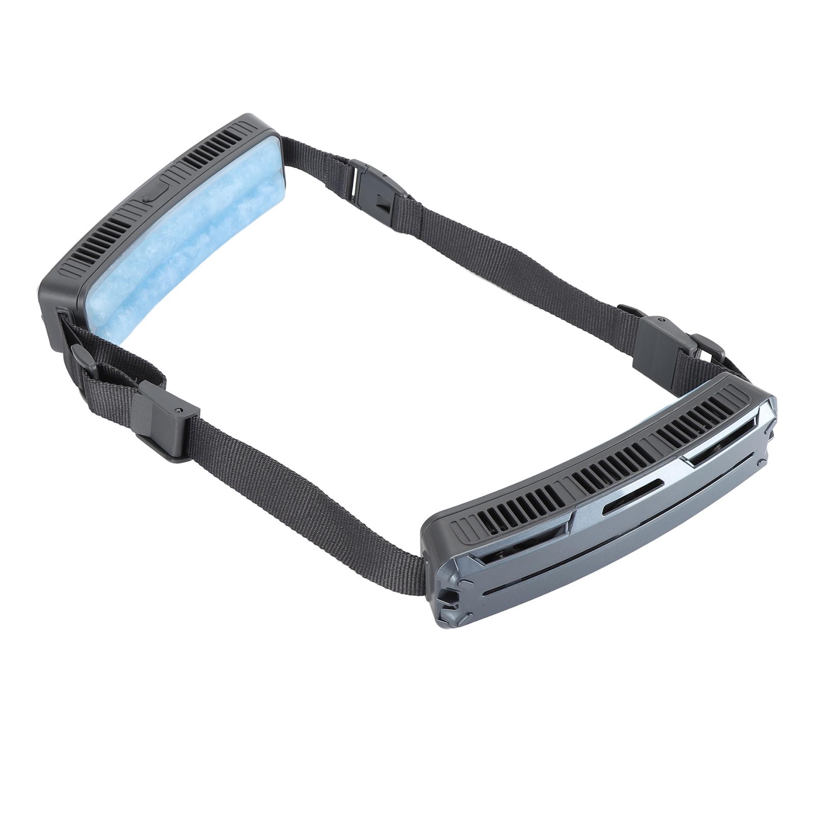 

Wrable Waist Fan Multifunctional 3 Speeds Ice Compress Efficient Wide Angles Belt Fan for Outdoor Sports