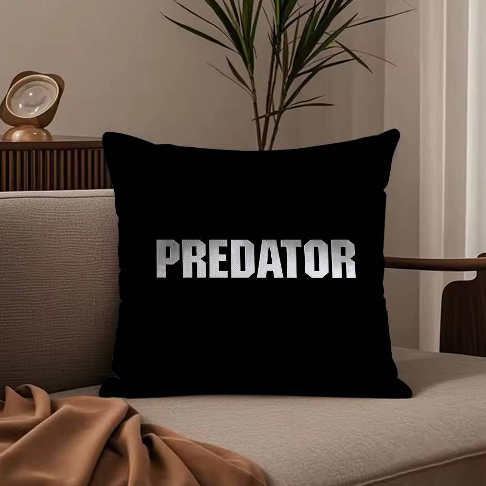 Brand Billiards P-Predator Pillow Case Anti-dustmite Pillowcase Invisible zipper silky short plush Sofa cushion cover