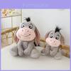 Cute Grey Plush Donkey Toy For Kids Soft And Cuddly Stuffed Animal Doll, Perfect Gift For Children