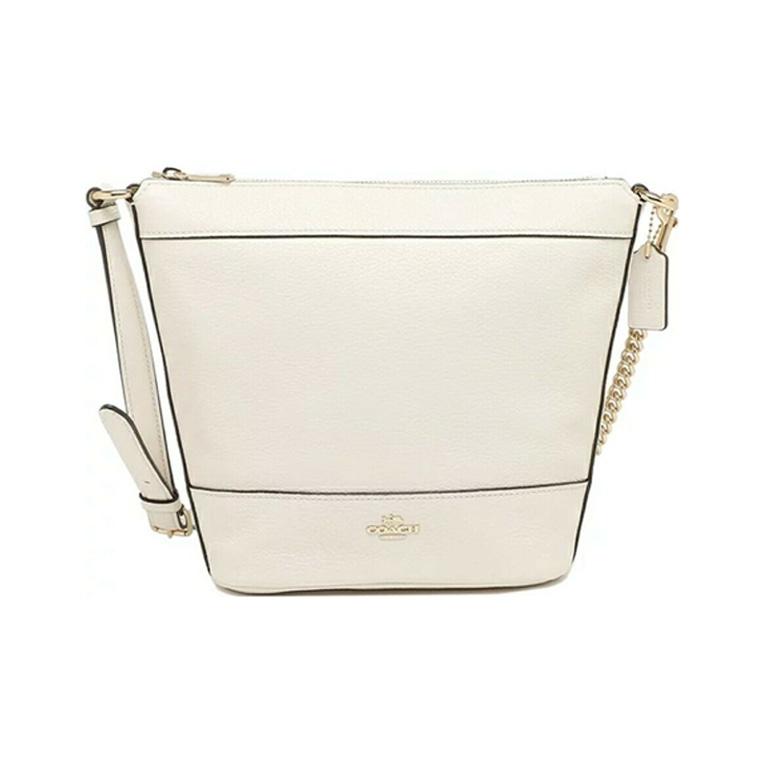 

Coach Paxton Series 22 Horse And Carriage Logo Leather Crossbody Bag Small Women crossbody bag White 76668-IMCHK Basic Set (Bag+Dust Bag)