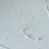 Diamond-encrusted love tassel Y-shaped collarbone necklace Japan and Korea INS wear collarbone chain