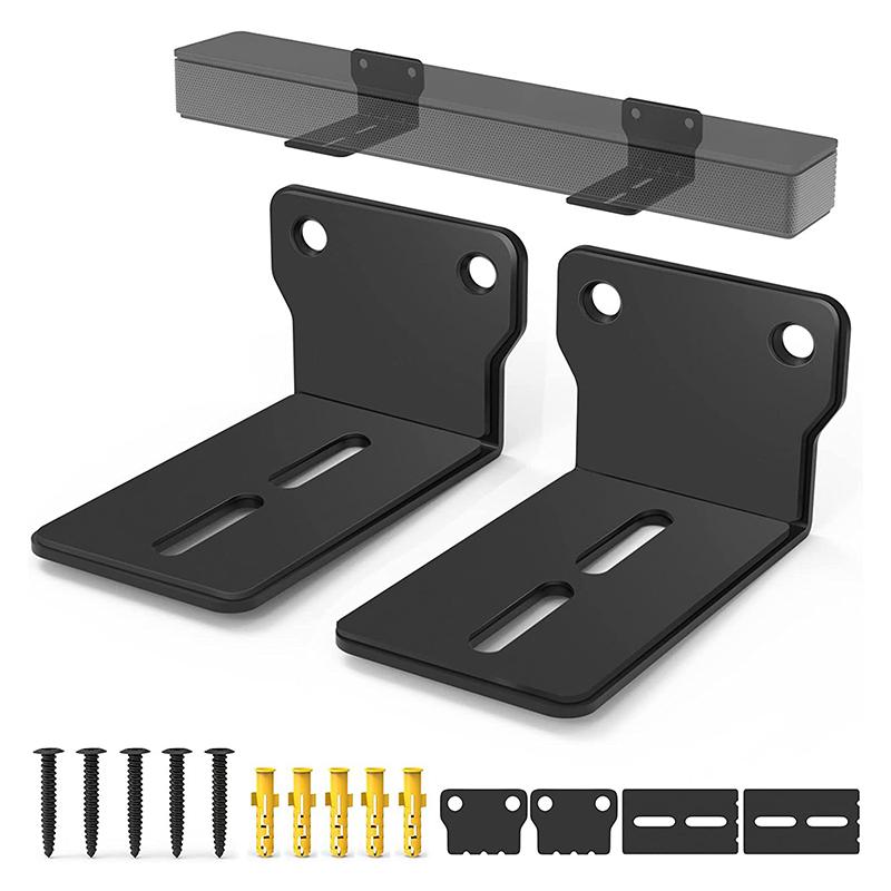 

Настенные кронштейны для крепления звуковой панели - простой в установке настенный держатель для полки с защитой от падения, универсальный монтажный кронштейн для динамика звуковой панели