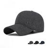 Mens Autumn Cotton Baseball Hat With Adjustable Fit And Letter Embellishments For Outdoor Wear