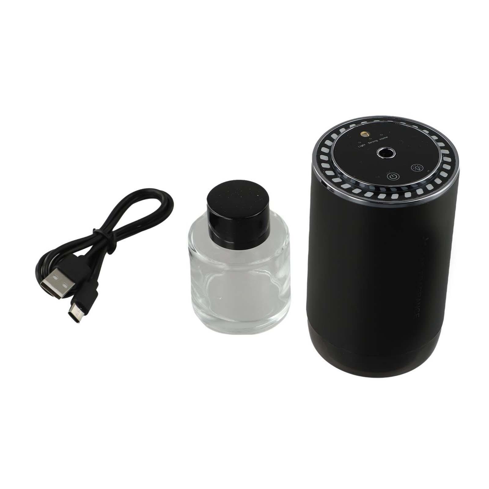 Compact Car Humidifier and Air Purifier with Starry Projection Feature
